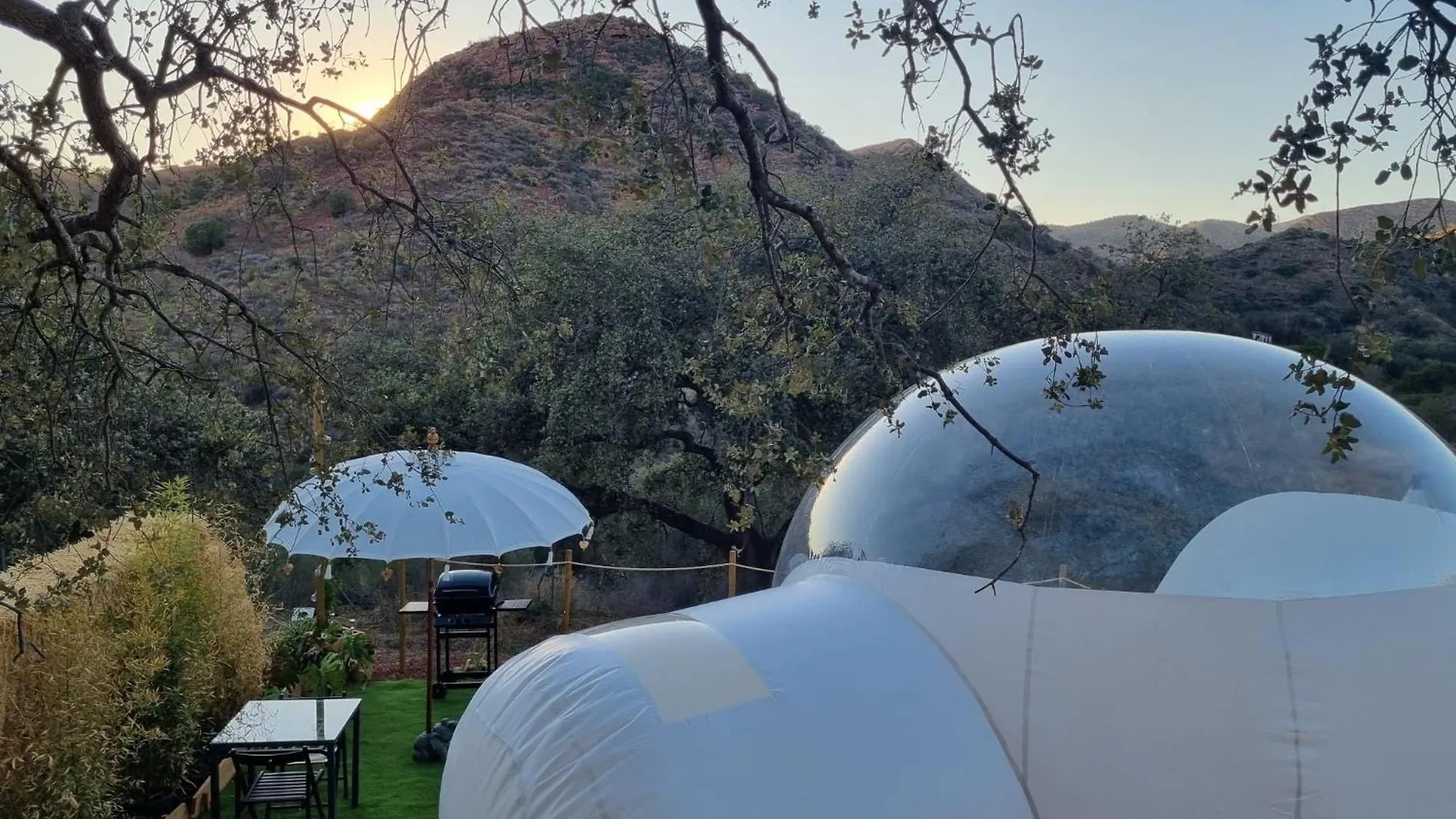 Glamping Burbuja Los Almendros Màlaga Španělsko